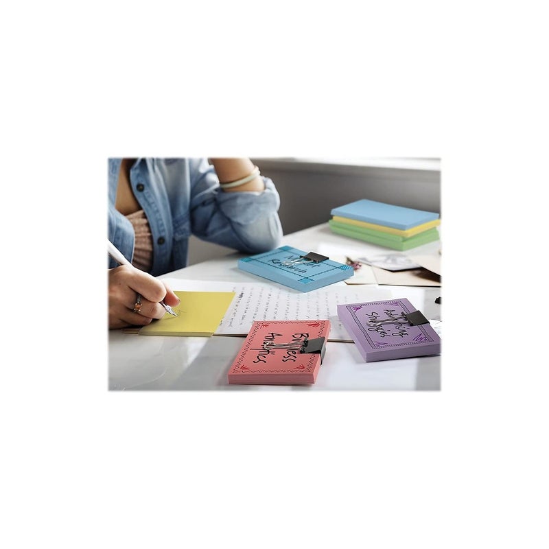 Esselte Oxford Unruled Index Cards, 3 X 5, Canary, 100/pack - Image 3